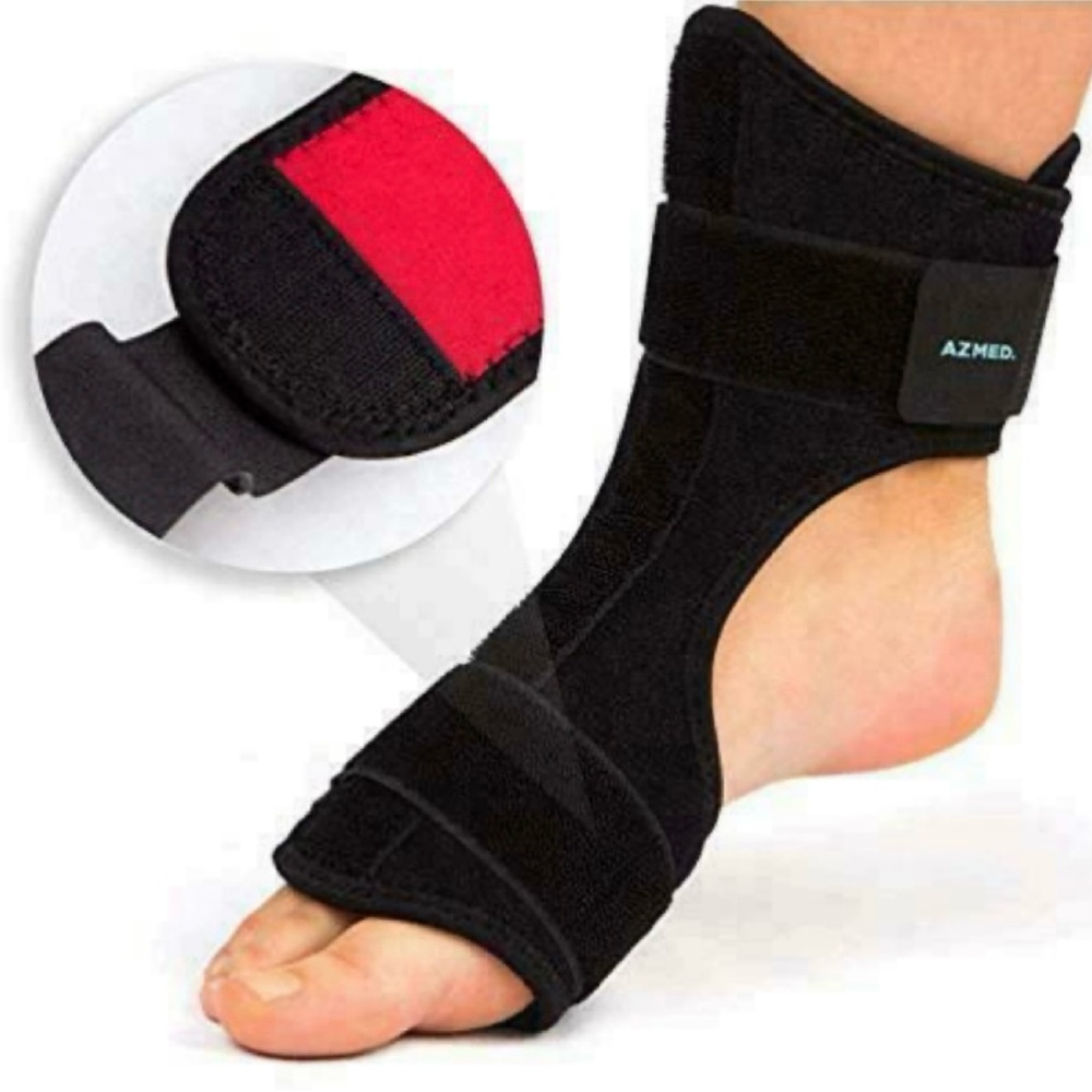AZMED Black Foot Brace